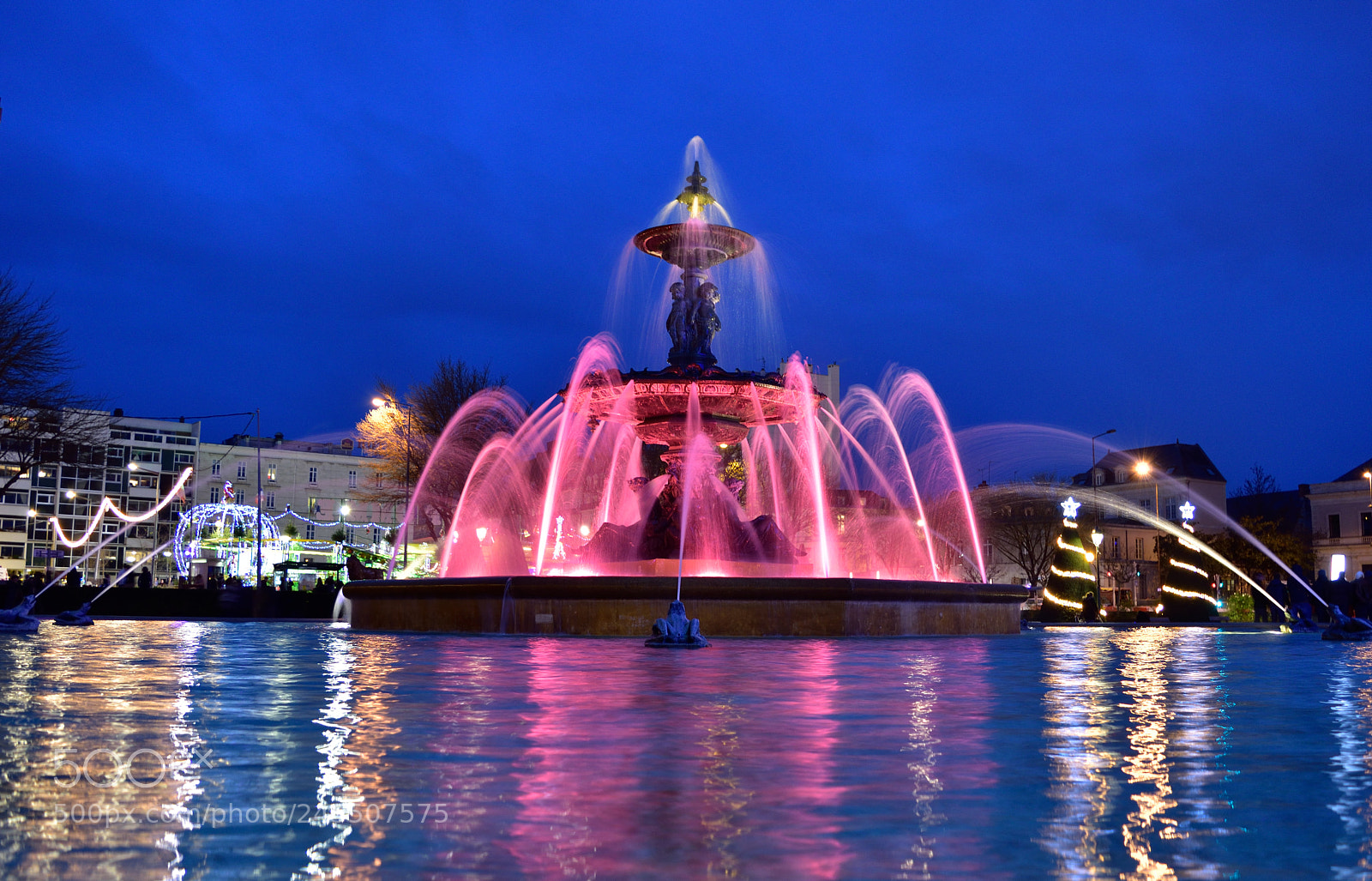 Nikon D5500 sample photo. Fontaine du mail photography