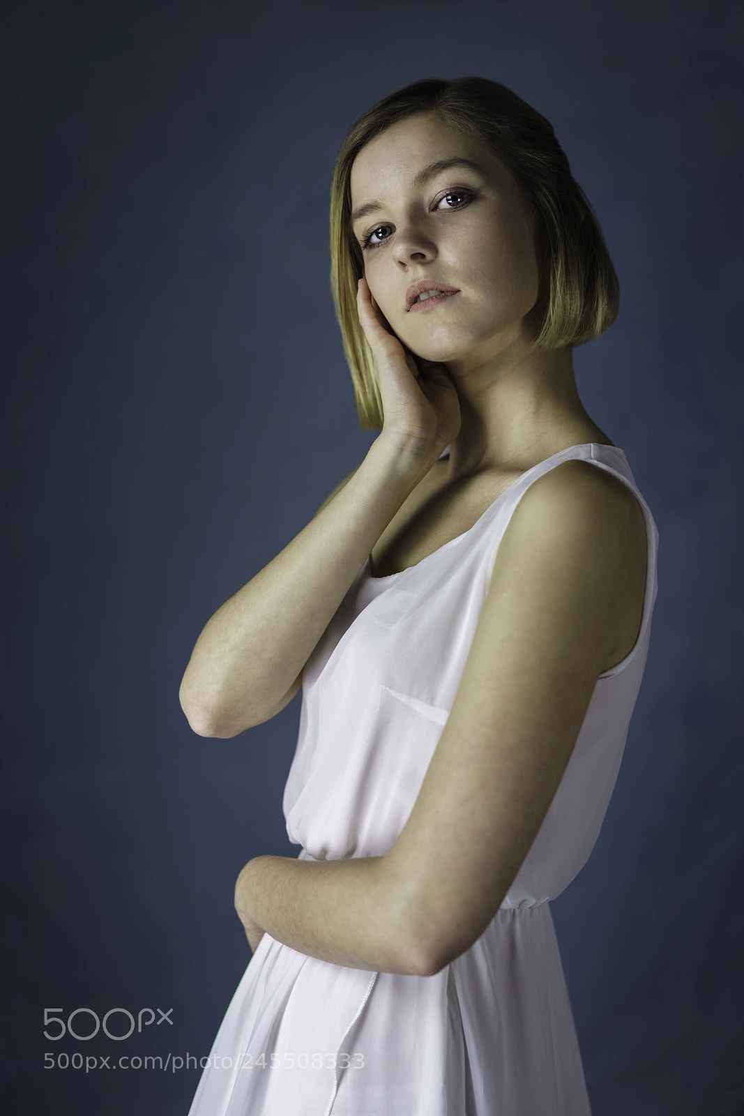 Sony a7R III sample photo. Blue photography