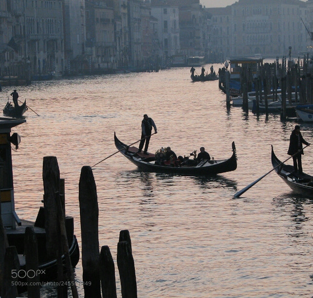 Canon POWERSHOT S5 IS sample photo. Venice sunset photography