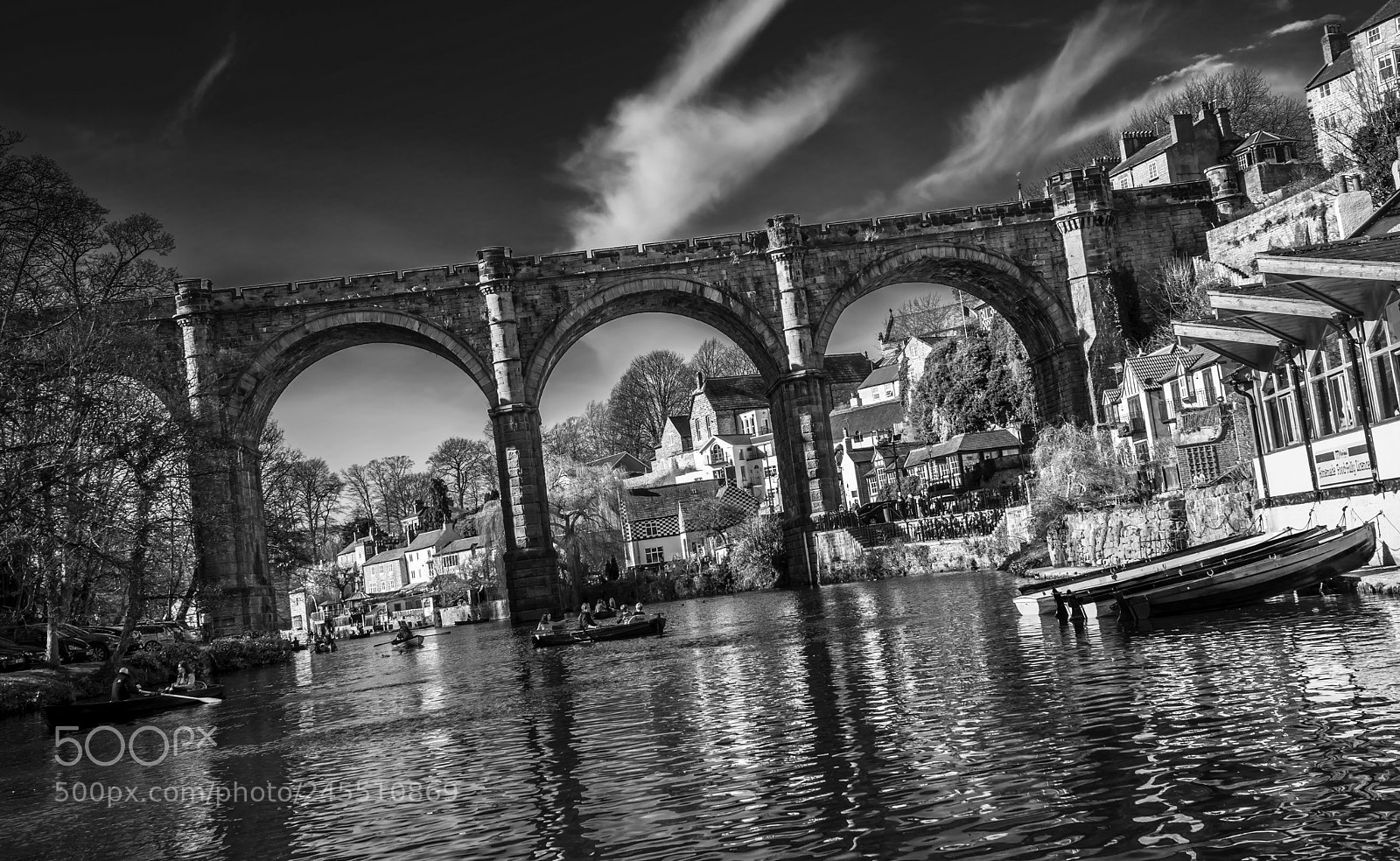 Sony a7 sample photo. Knaresborough view from the photography