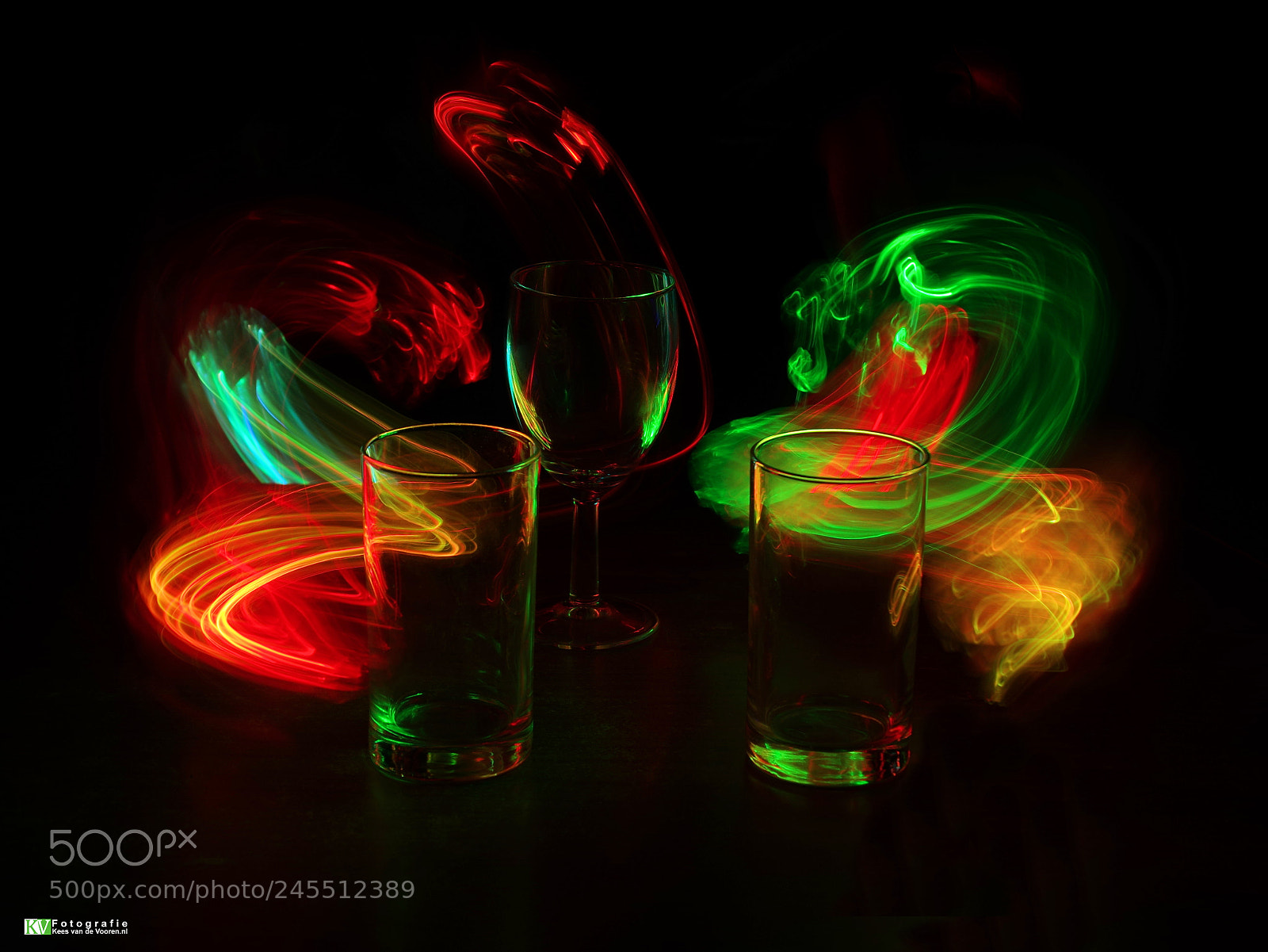 Pentax K-3 II sample photo. Light painting photography