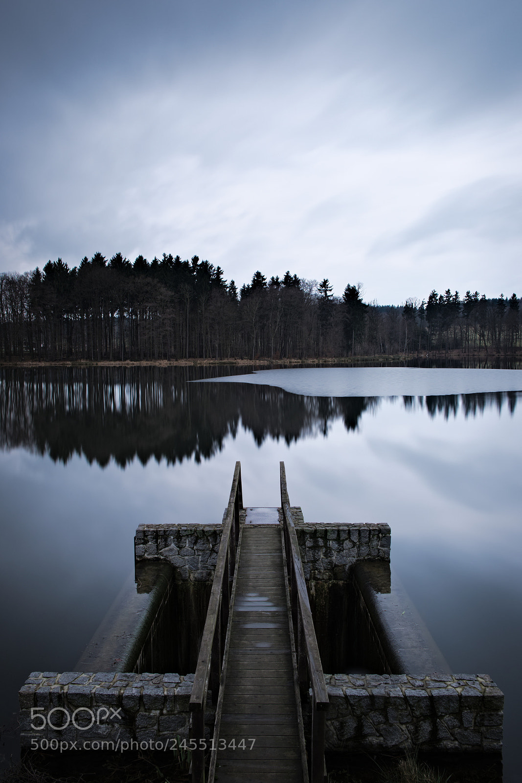 Fujifilm X-T1 sample photo. Frozen lake photography