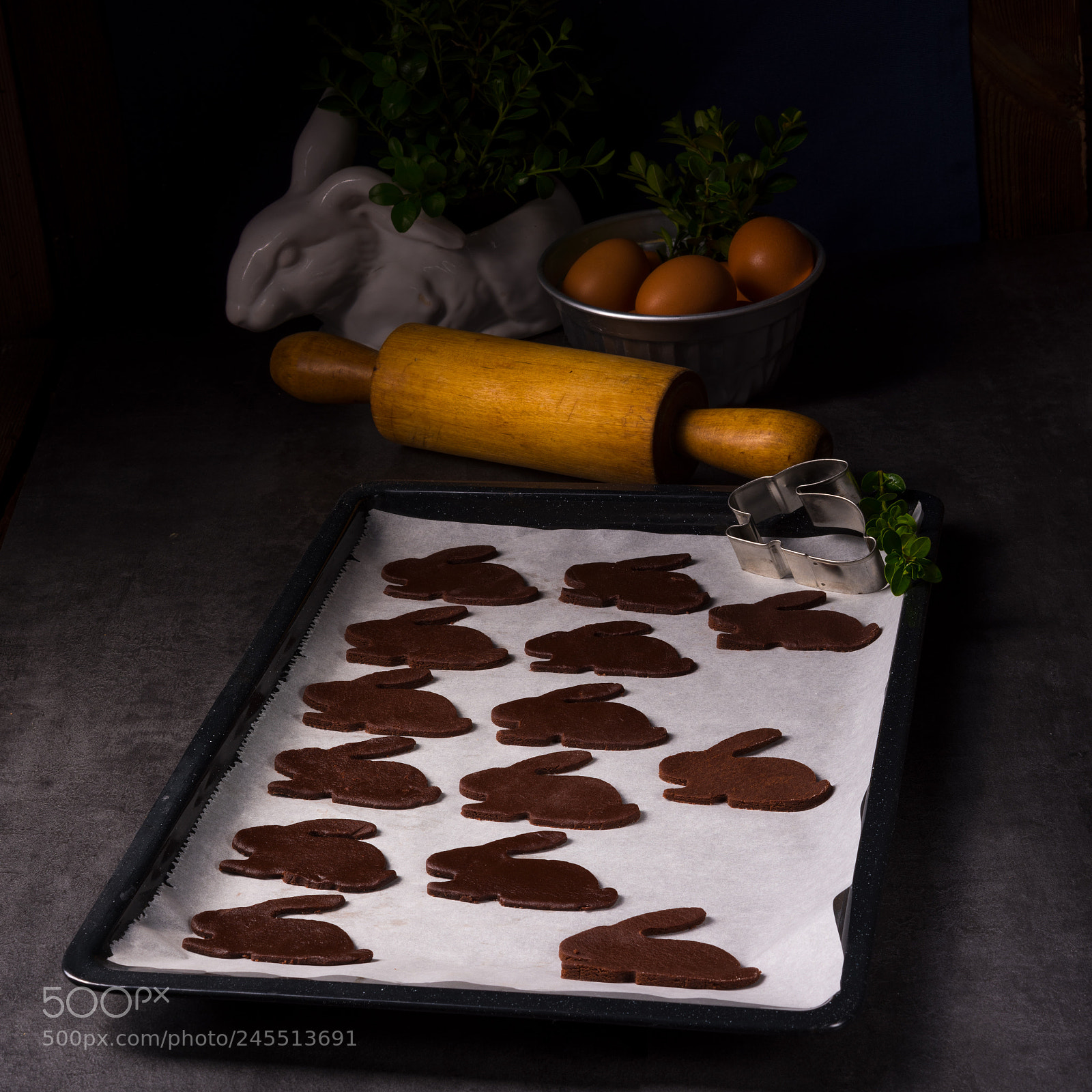 Nikon D810 sample photo. Chocolate rabbits photography
