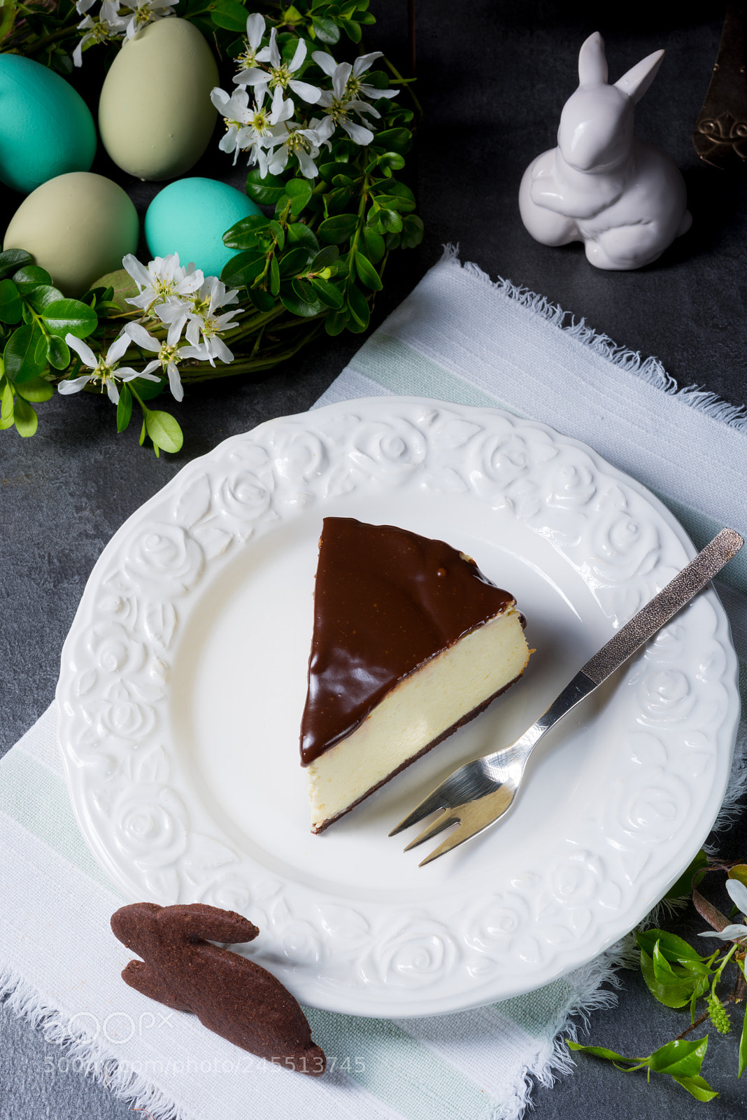 Nikon D810 sample photo. Spring cheese cake with photography