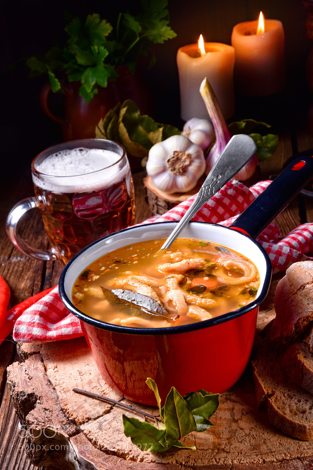 Nikon D810 sample photo. Tasty polish flaczki photography