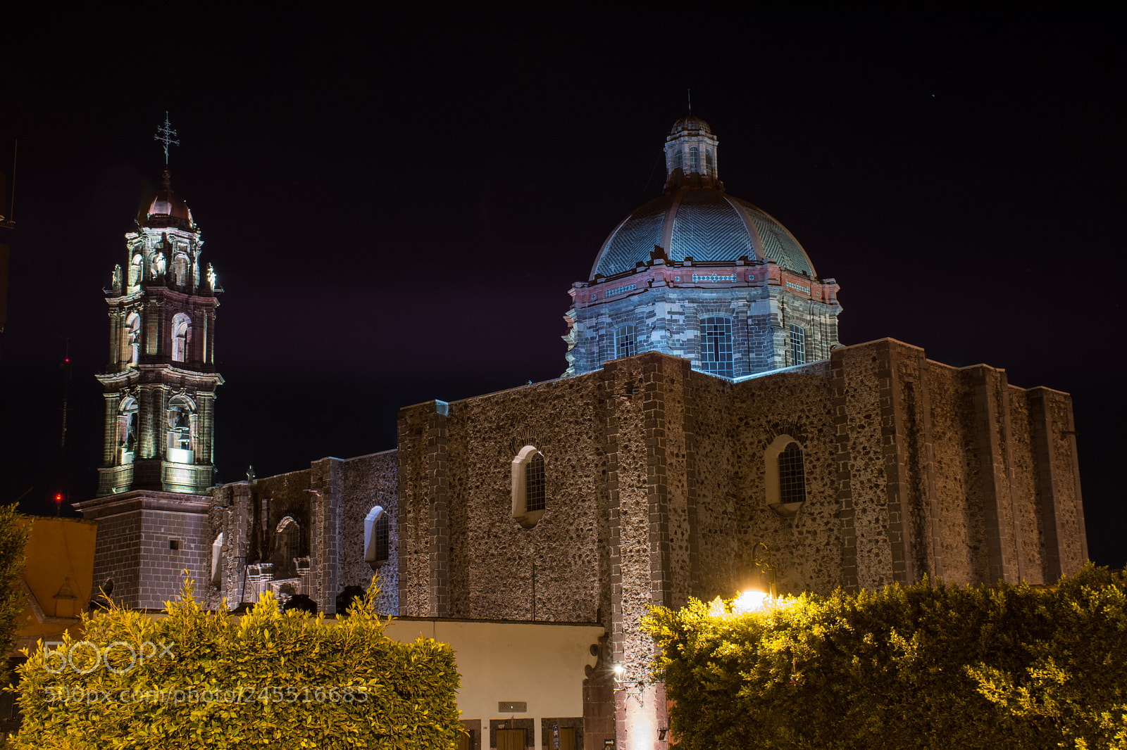 Nikon D7100 sample photo. San francisco temple, nocturnal photography