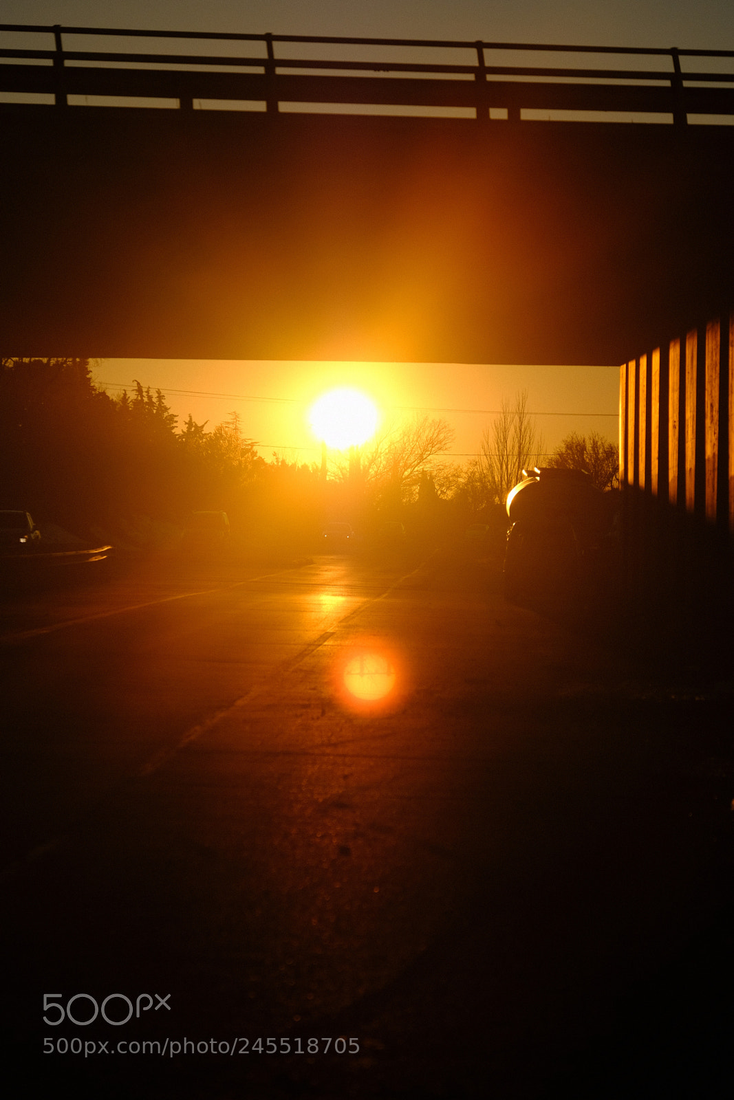 Fujifilm X-T2 sample photo. Sunset flare in aix photography