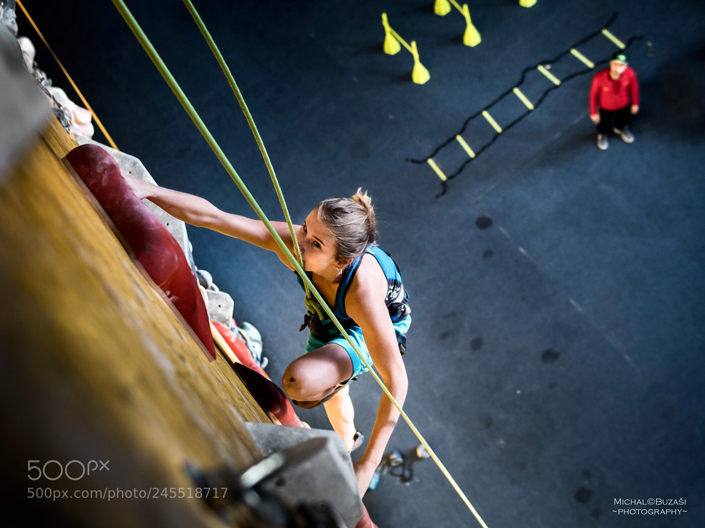 Nikon D500 sample photo. Speed climbing photography