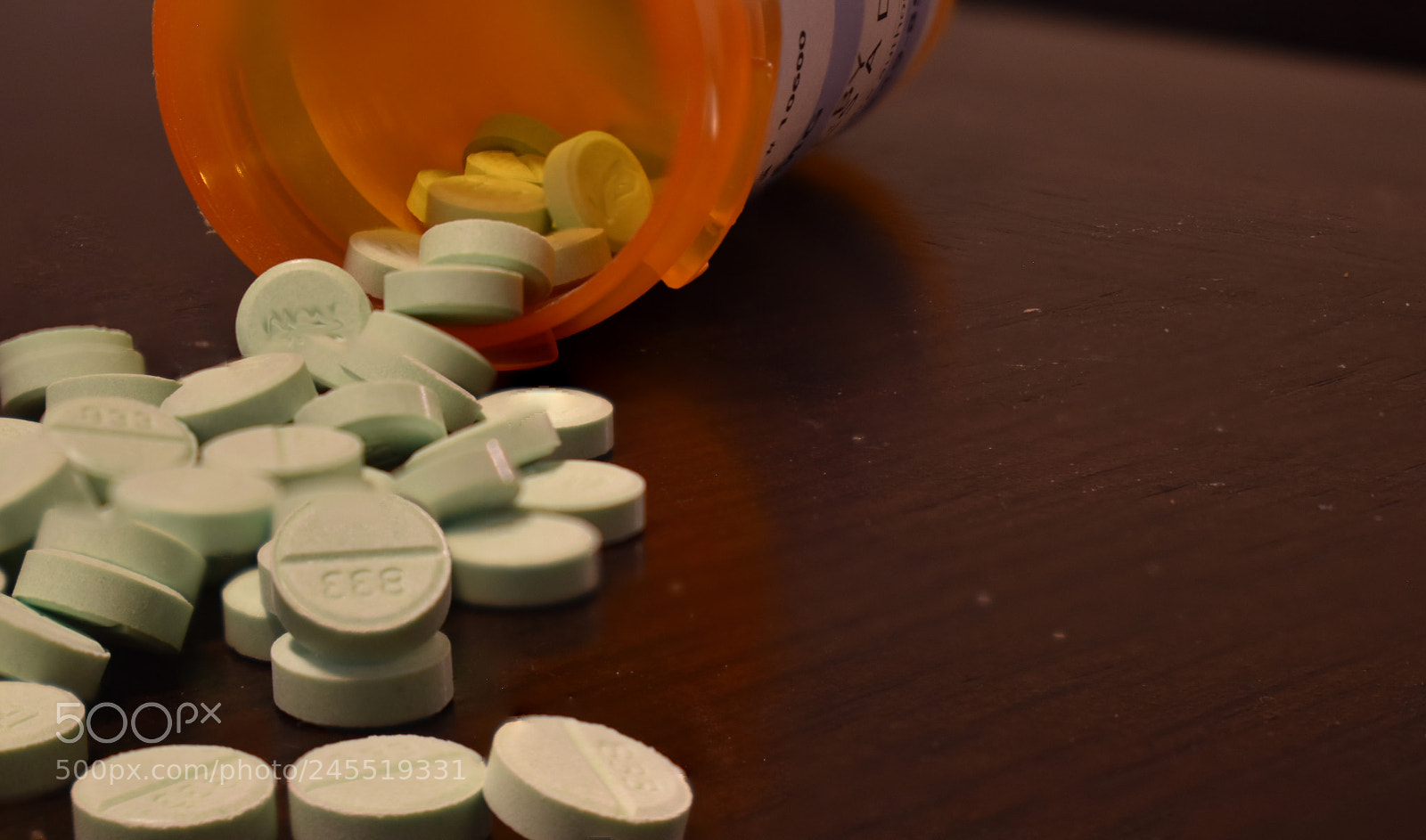 Nikon D5600 sample photo. Spilled pills photography