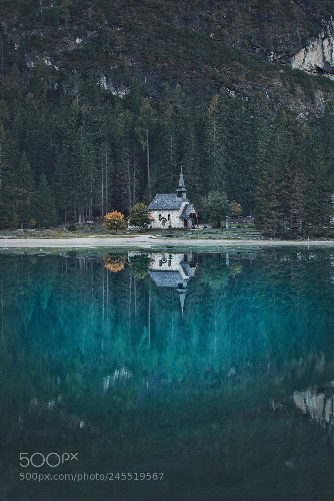 Nikon D3100 sample photo. The famous little church photography