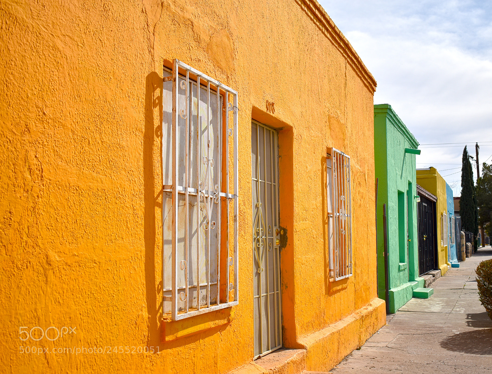 Nikon D5600 sample photo. Colorful houses photography