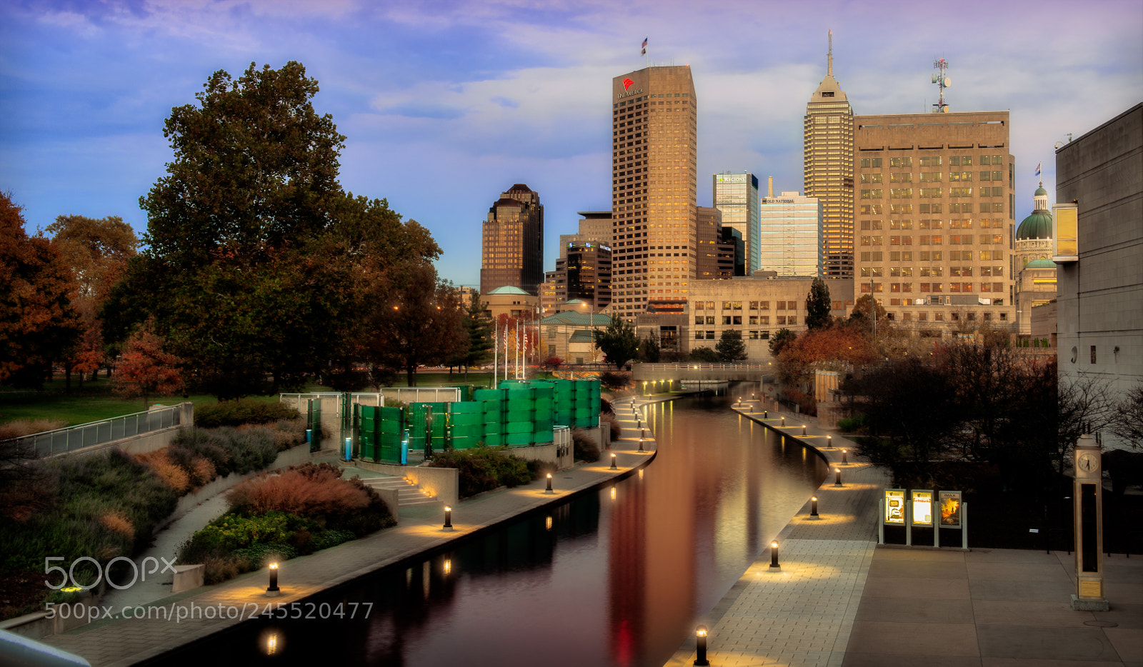 Nikon D810 sample photo. Indianapolis skyline photography