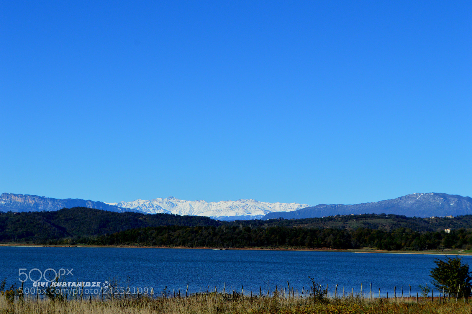Nikon D3200 sample photo. Tkibuli lake, imereti, georgia photography