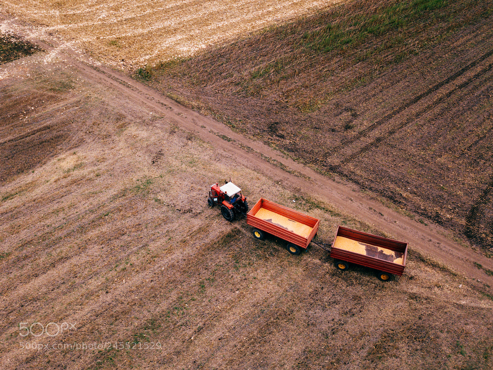 DJI FC220 sample photo. Aerial view of agricultural photography