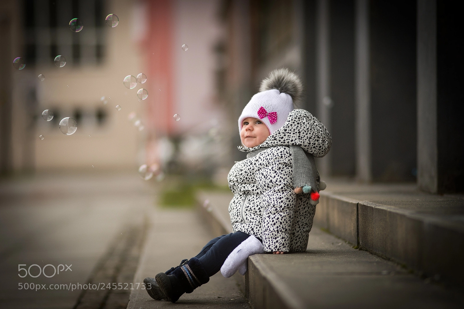 Nikon Df sample photo. Olivia and bubbles photography