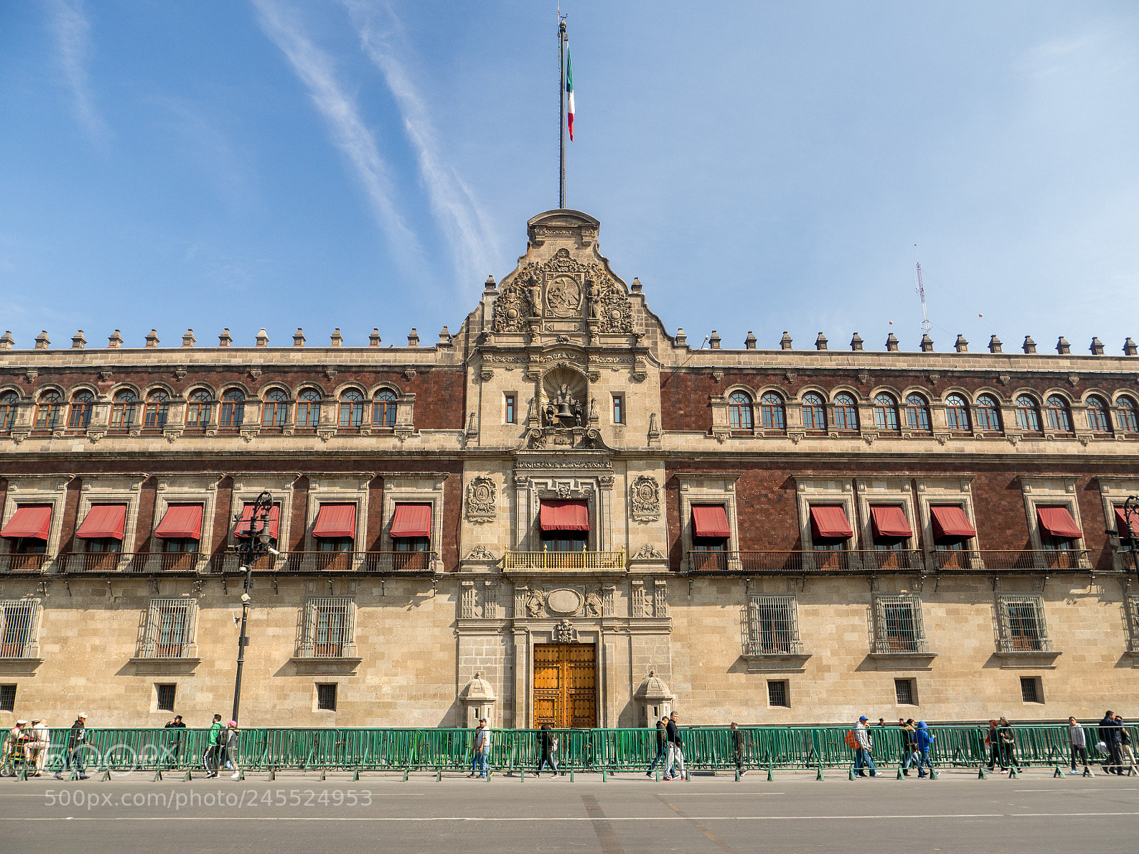 Olympus OM-D E-M10 sample photo. Palacio nacional photography