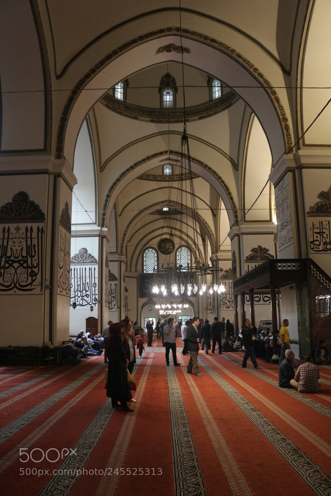 Canon EOS 100D (EOS Rebel SL1 / EOS Kiss X7) sample photo. Grand mosque- bursa/turkey photography