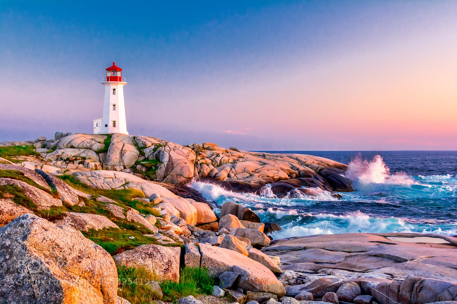 Nikon D7100 sample photo. Peggys point lighthouse photography