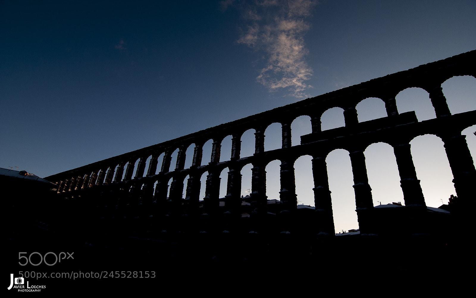 Nikon D3000 sample photo. Acueducto segovia photography