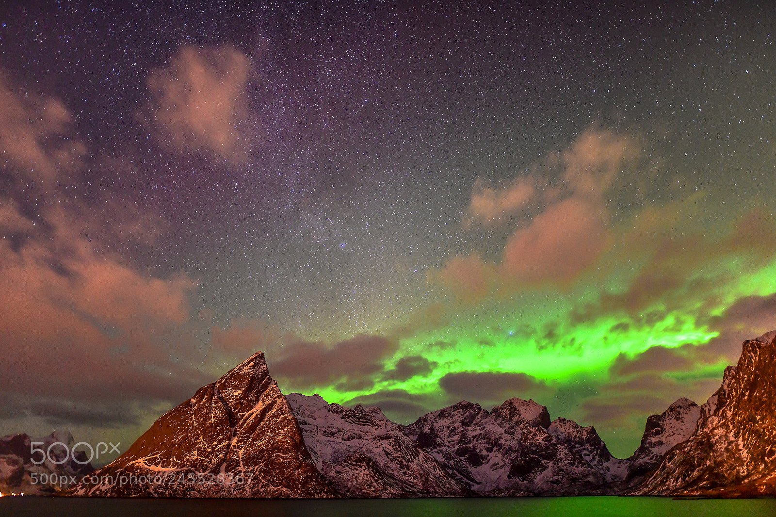 Nikon D850 sample photo. Northern lights sakrisoy photography