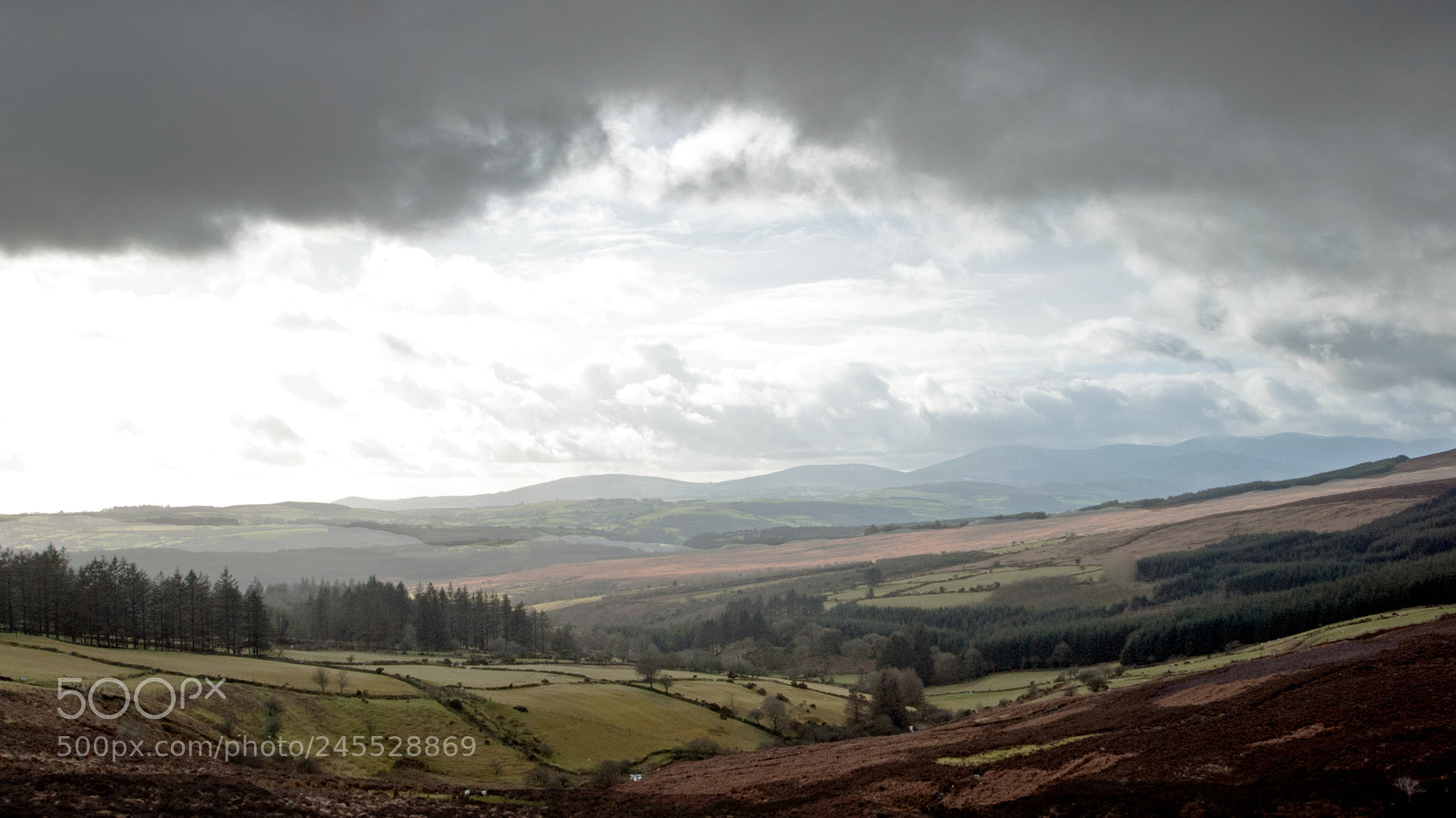 Nikon D200 sample photo. Comeragh country drive photography
