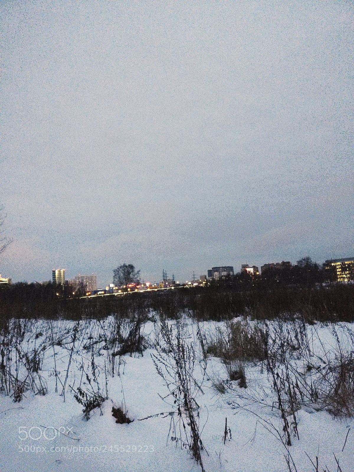 OnePlus A3003 sample photo. Winter landscape with a photography