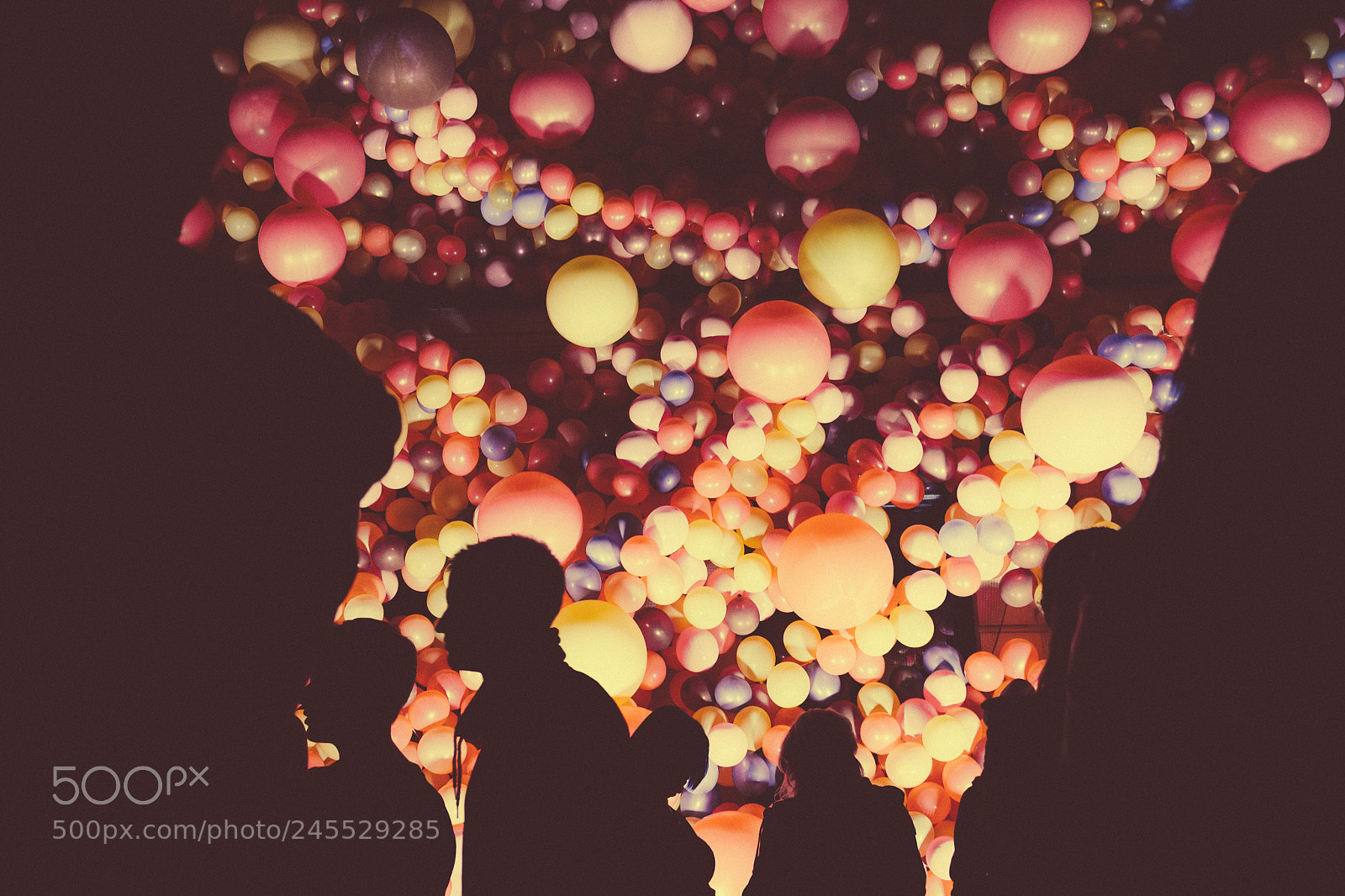 Nikon D3100 sample photo. Lots of baloons photography