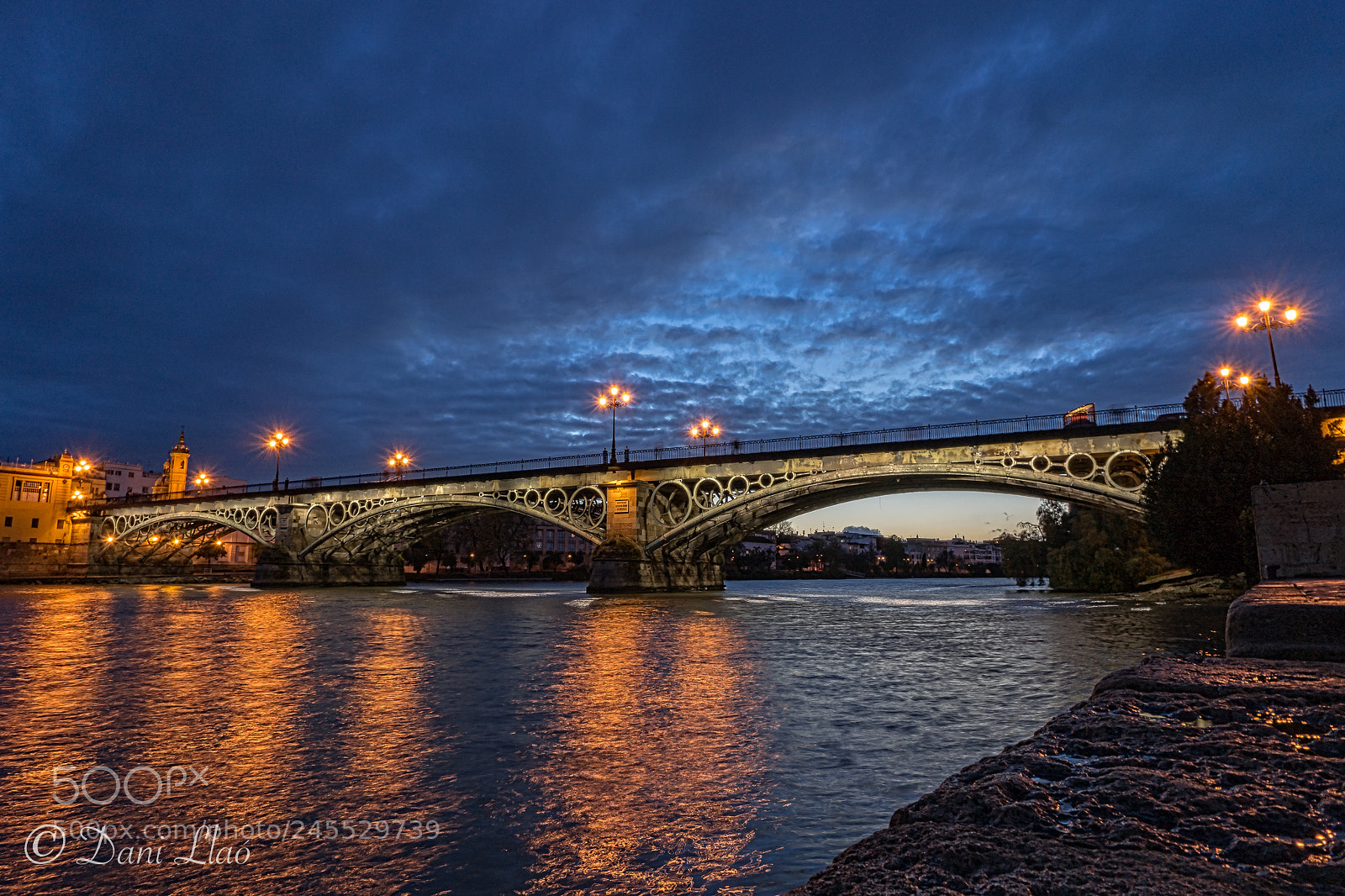 Sony a7 II sample photo. Puente de triana, sevilla photography