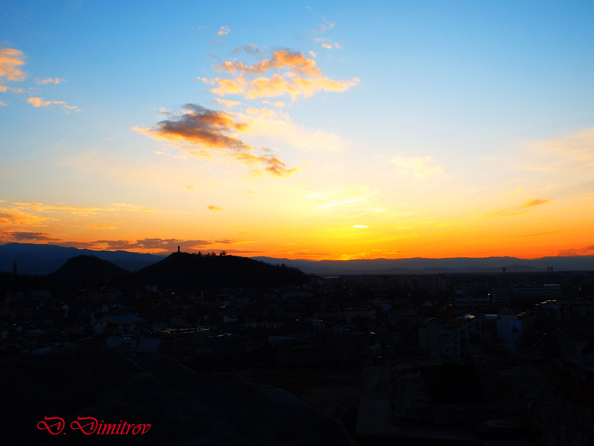 Fujifilm FinePix S8300 sample photo. Sunset over the city photography