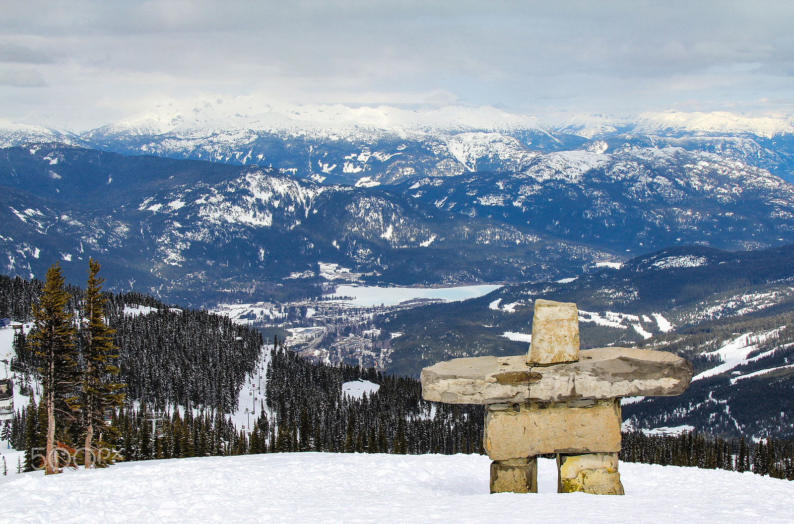 Canon EOS 60D sample photo. Inukshuk photography