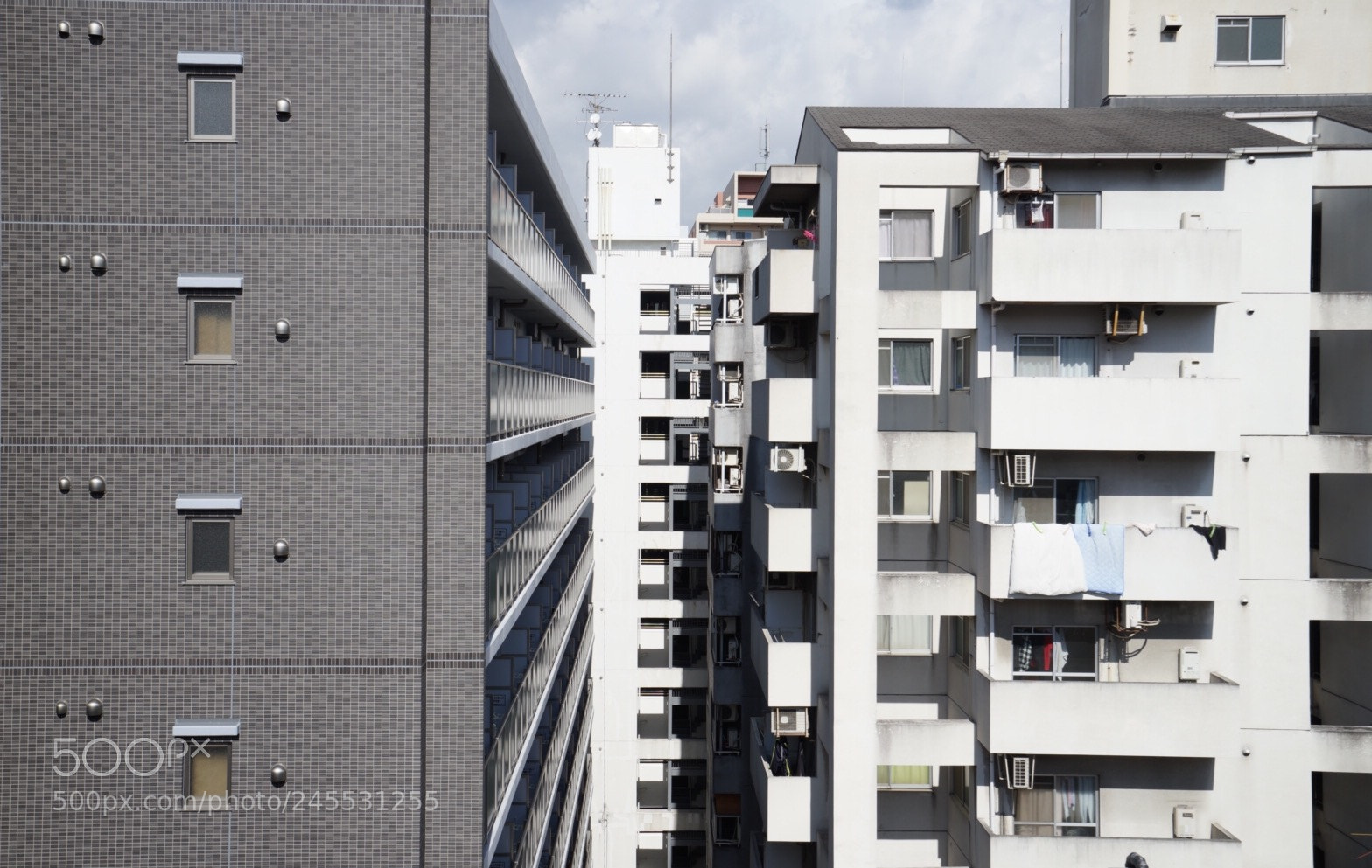 Sony a7 II sample photo. Osaka building photography