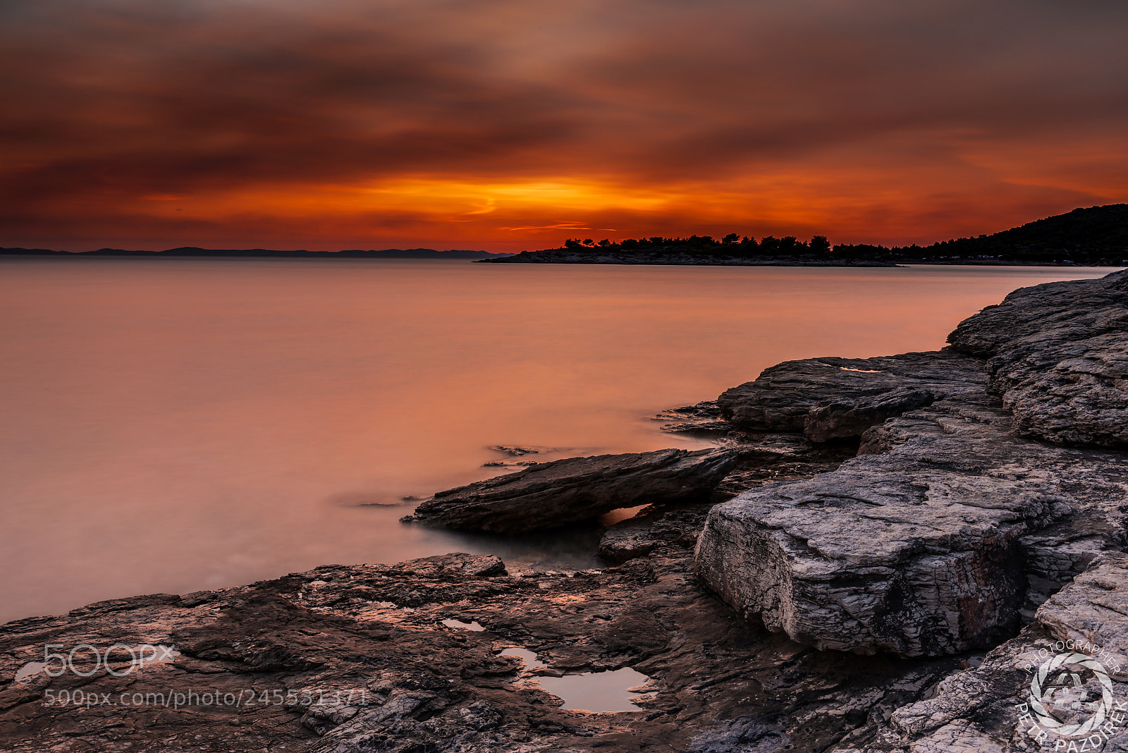 Nikon D800 sample photo. Murter evening glances photography