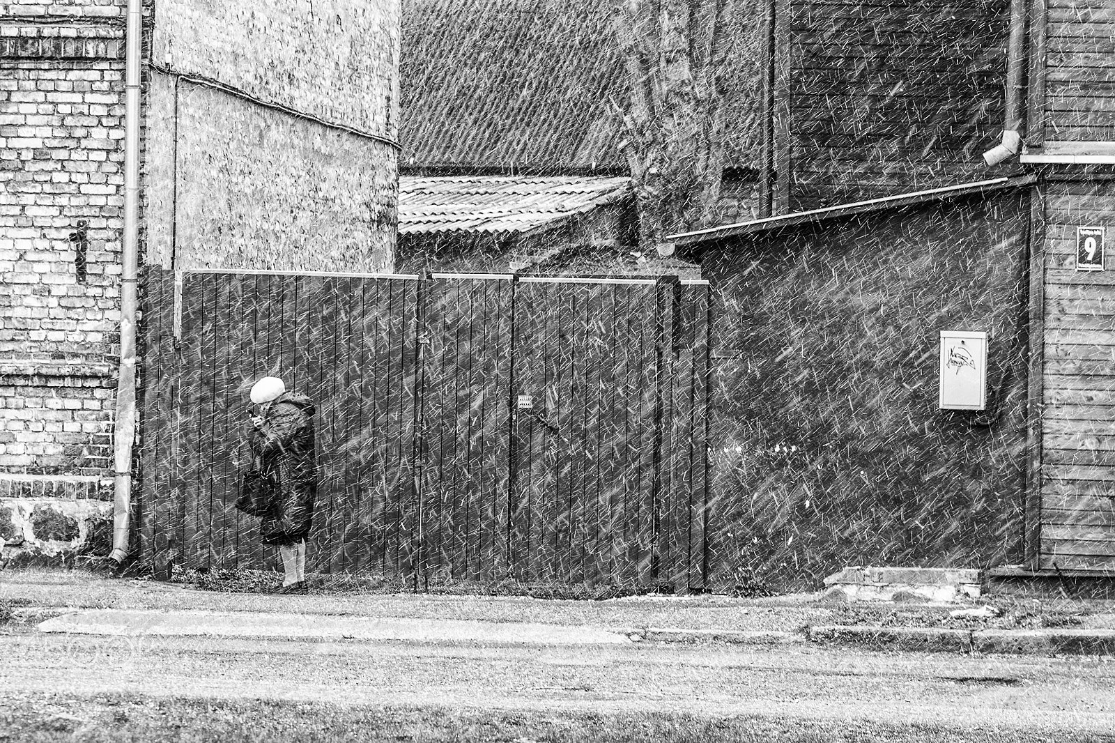Canon EOS 500D (EOS Rebel T1i / EOS Kiss X3) sample photo. Snowstorm photography