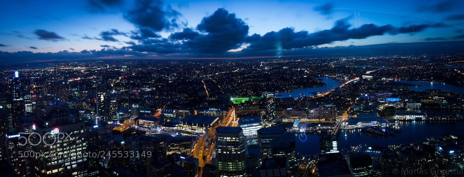 Canon EOS M sample photo. Sydney's darling harbor view photography