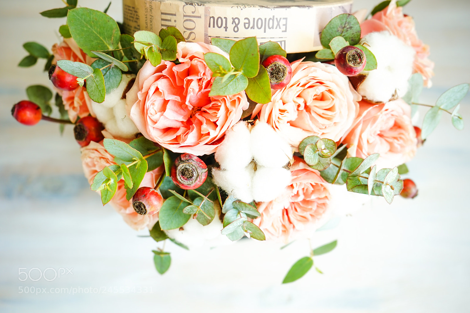 Sony a7 sample photo. Summer flowers in gift photography