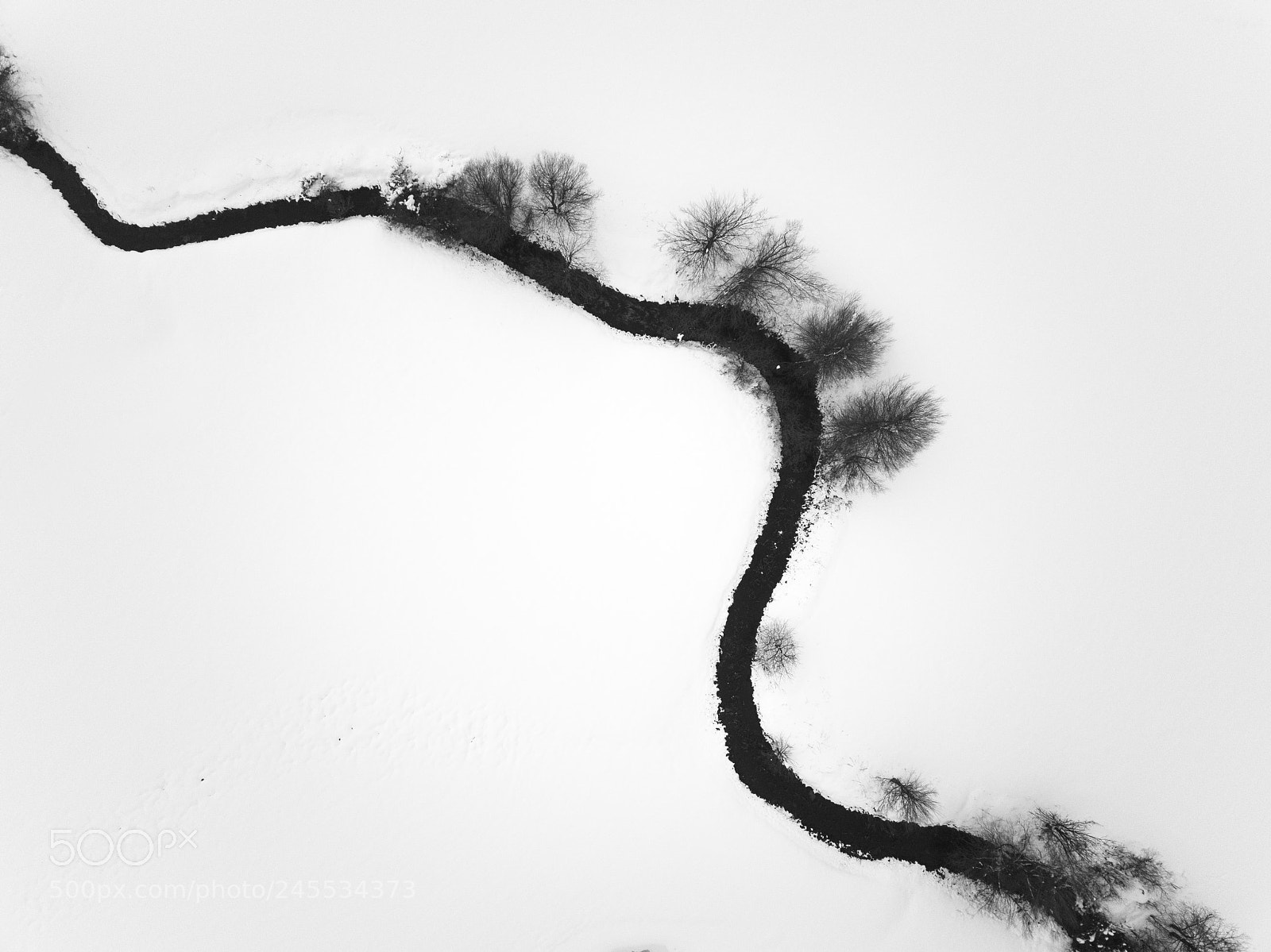 DJI FC220 sample photo. Lines of nature photography
