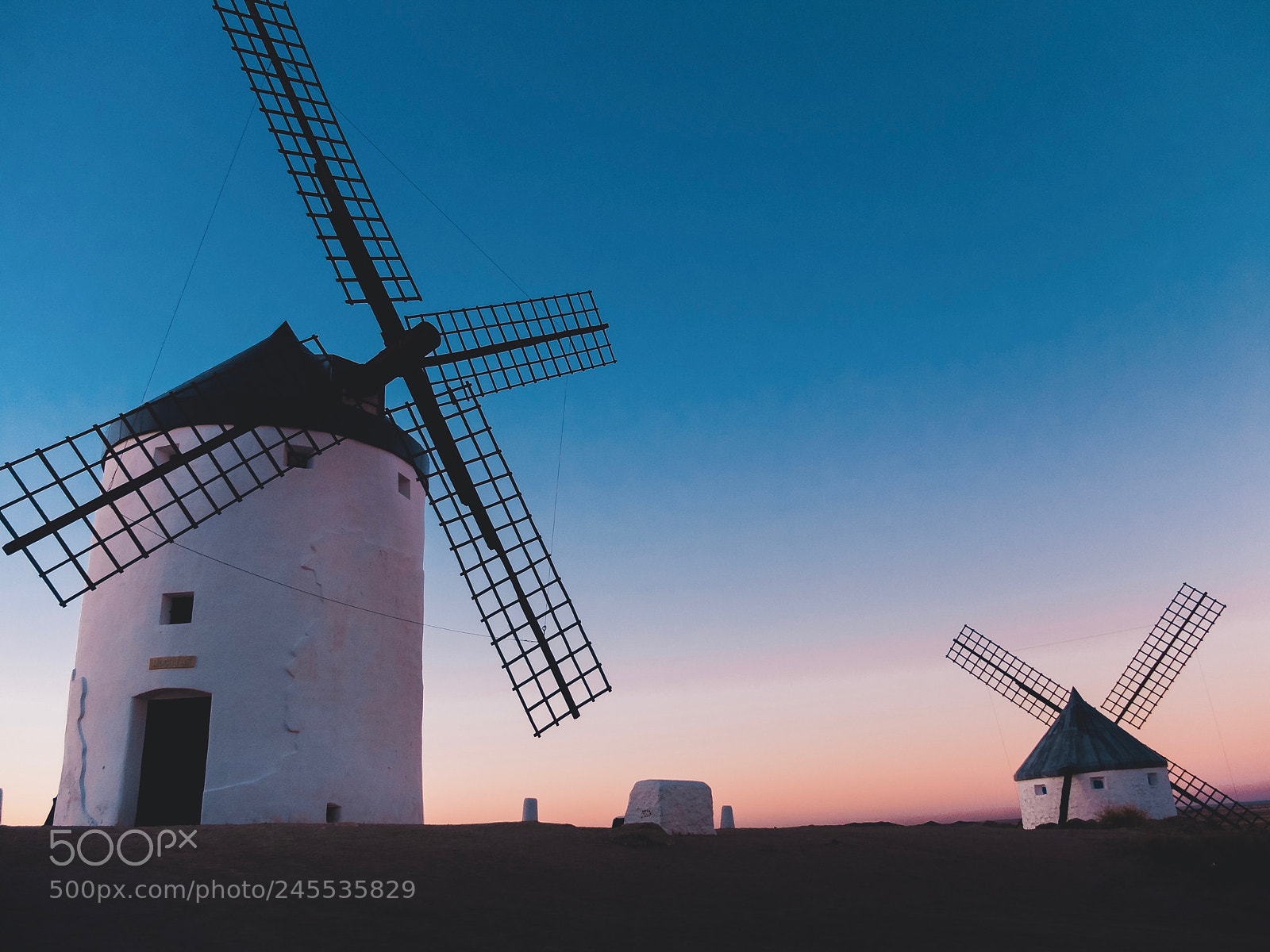 Fujifilm X10 sample photo. La mancha windmills photography
