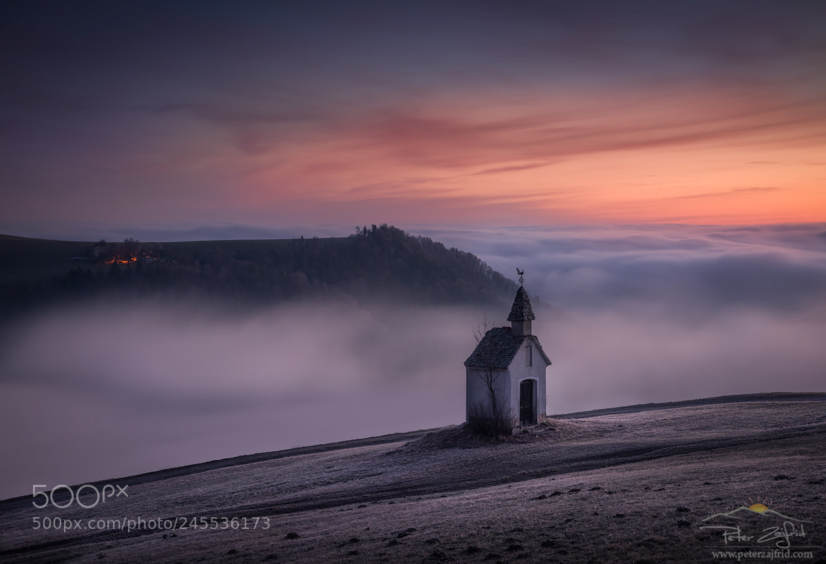 Nikon D810 sample photo. Winter dawn photography