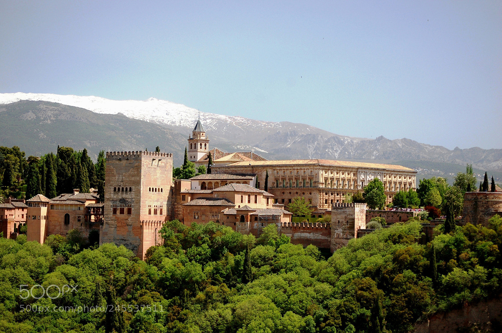 Nikon D50 sample photo. Alhambra - grenade photography