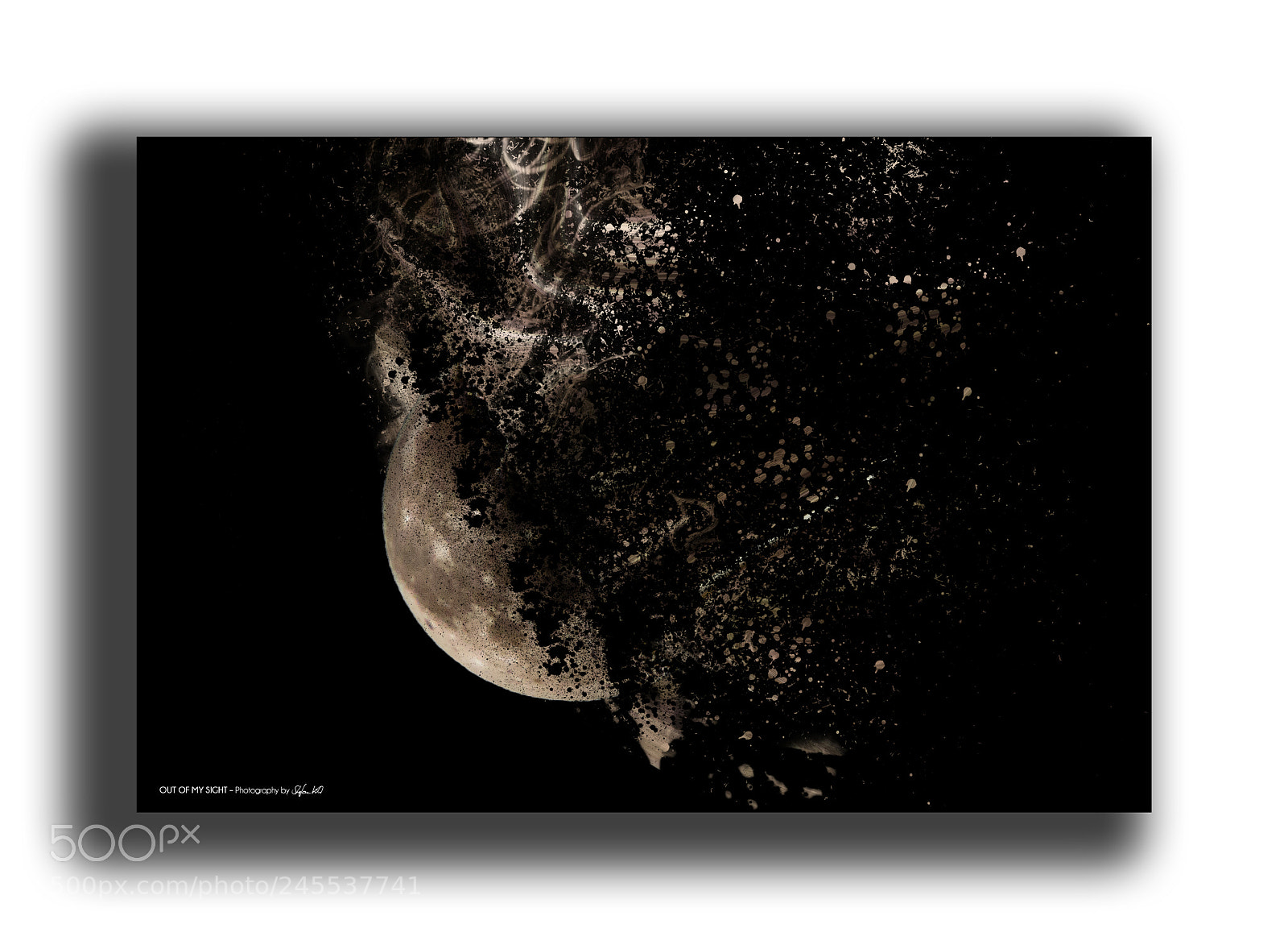 Canon EOS 600D (Rebel EOS T3i / EOS Kiss X5) sample photo. - exploding moon - photography