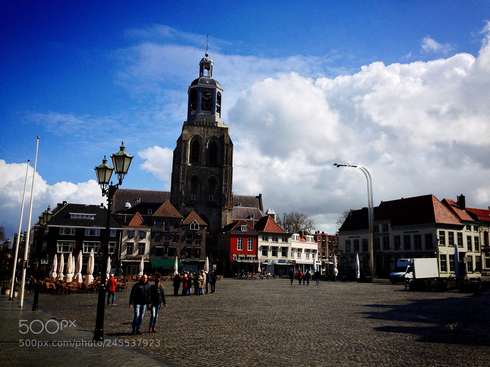 Apple iPhone 5 sample photo. Grote markt bergen op photography