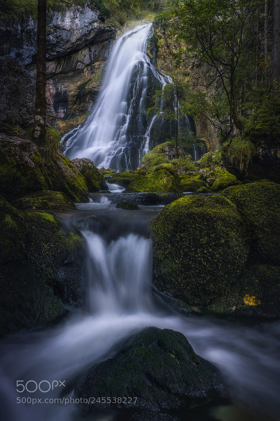 Sony a7R II sample photo. Gollinger waterfall photography