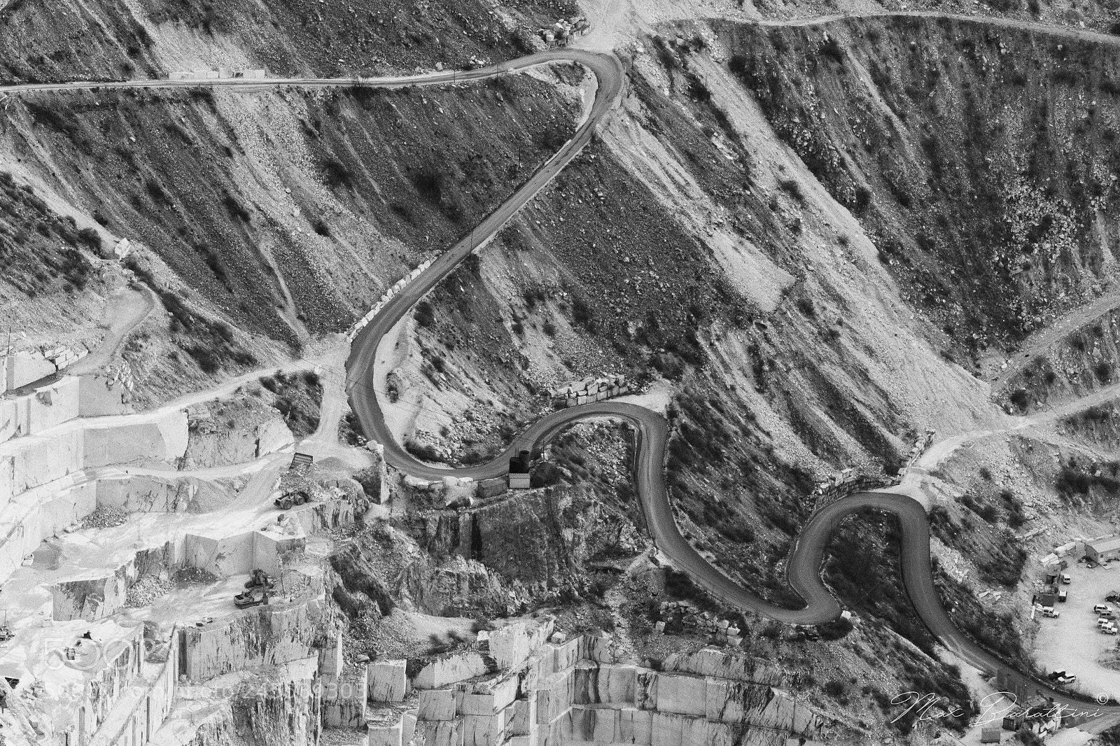 Canon EOS 7D Mark II sample photo. Carrara quarries photography