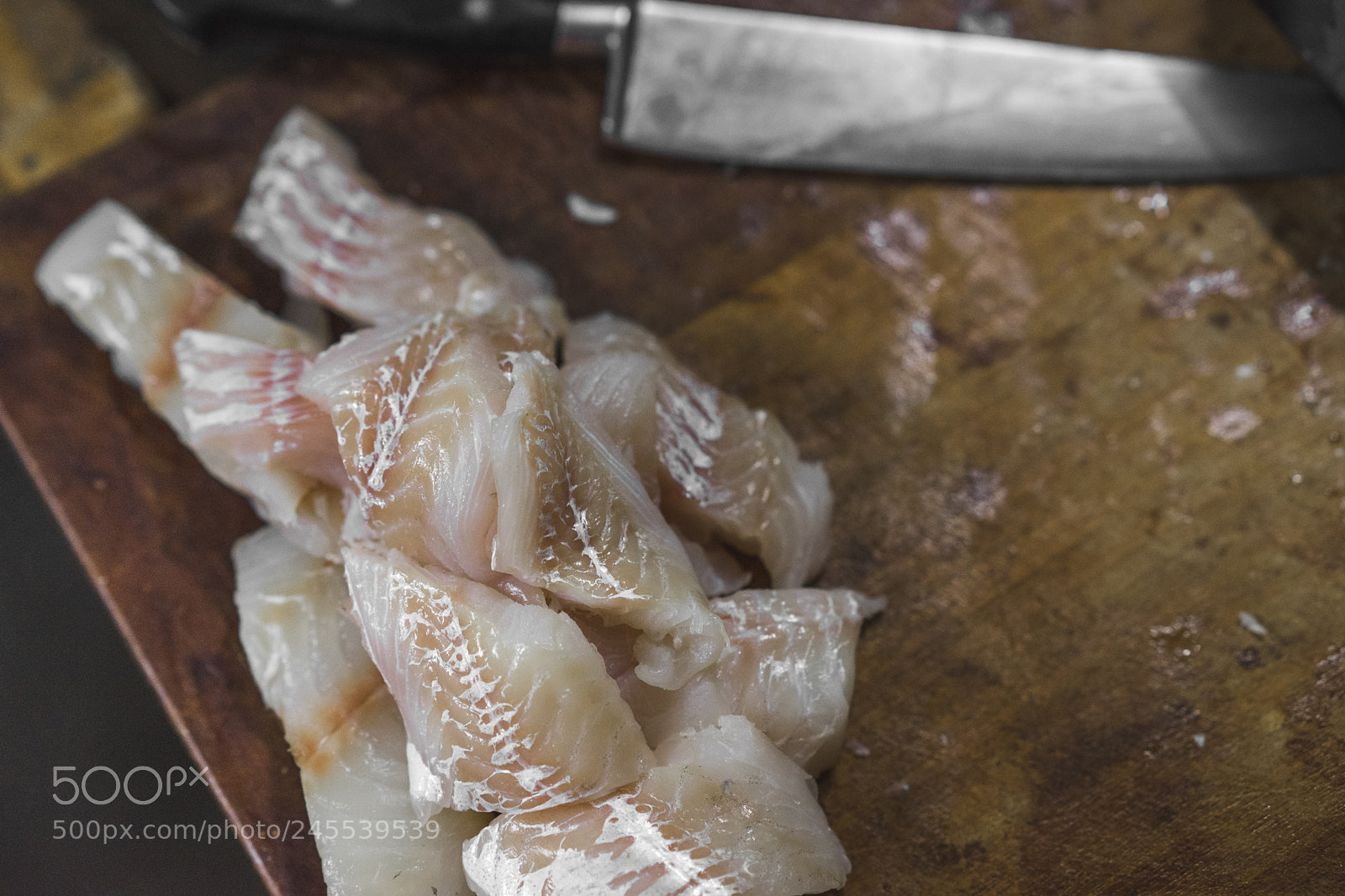 Sony a7 sample photo. Preparation for fish and photography
