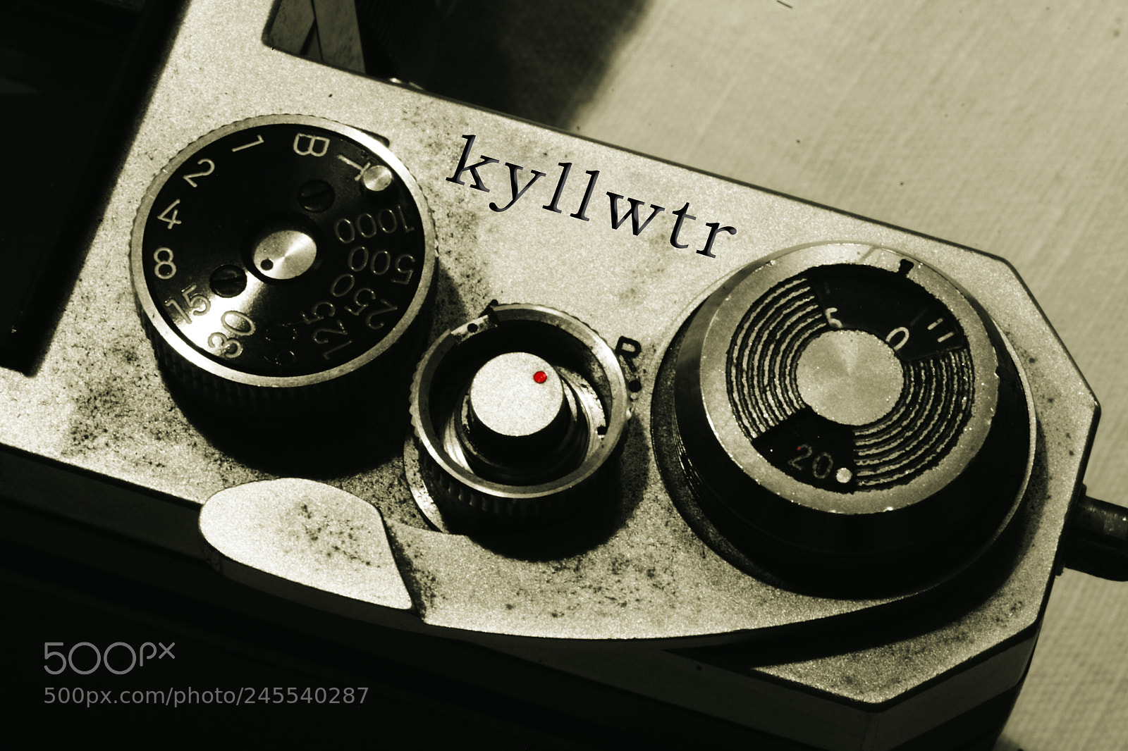 Canon EOS 20D sample photo. An old camera photography
