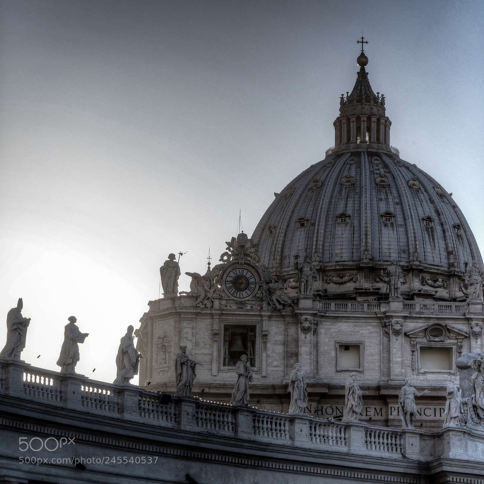 Sony SLT-A55 (SLT-A55V) sample photo. Sunset over st peter's photography