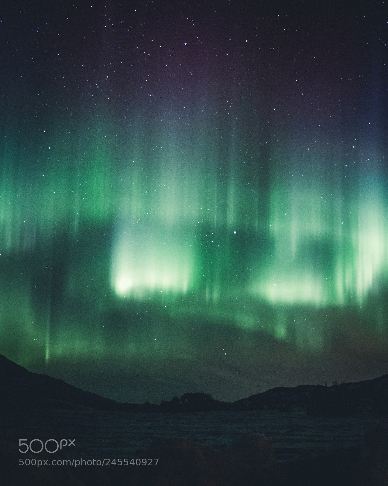 Nikon D7100 sample photo. Aurora spikes photography