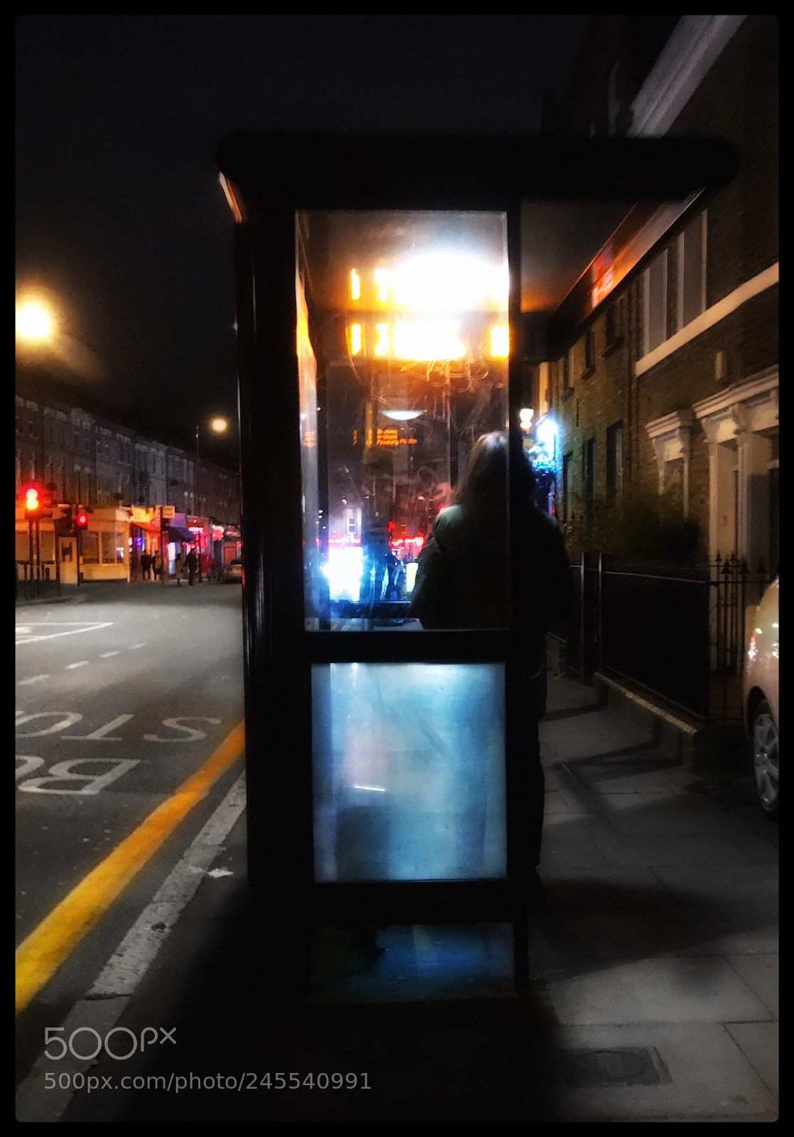 Apple iPhone 7 sample photo. Bus stops.... photography