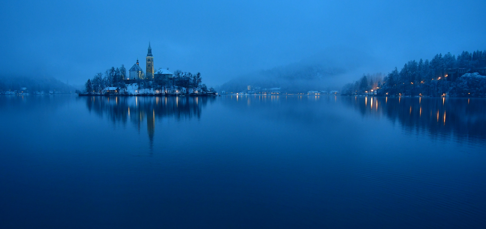 Nikon D7500 sample photo. Evening in bled photography