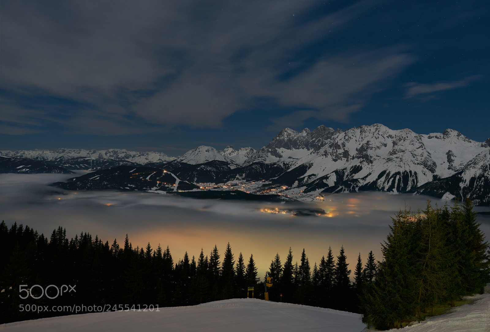 Sony a7R II sample photo. The fog photography